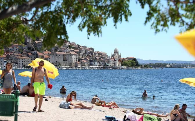 N & D Apartamento Šibenik Exterior foto
